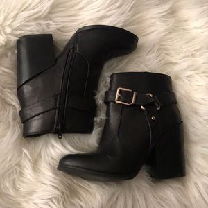 • F21 Black Booties •